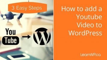 How to add a YouTube video to WordPress