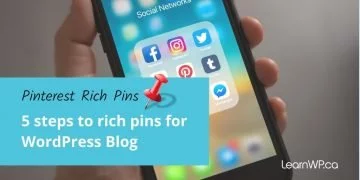 Get Pinterest Article Rich Pins for your WordPress blog