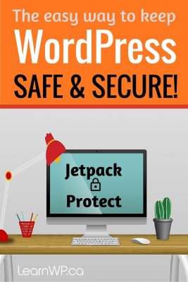 The easy way to keep WordPress safe & secure! Jetpack Protect