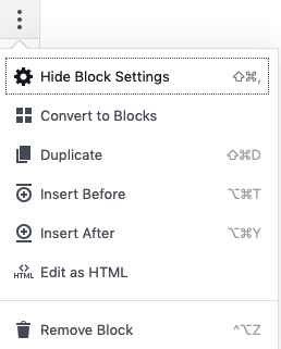 convert to blocks screenshot