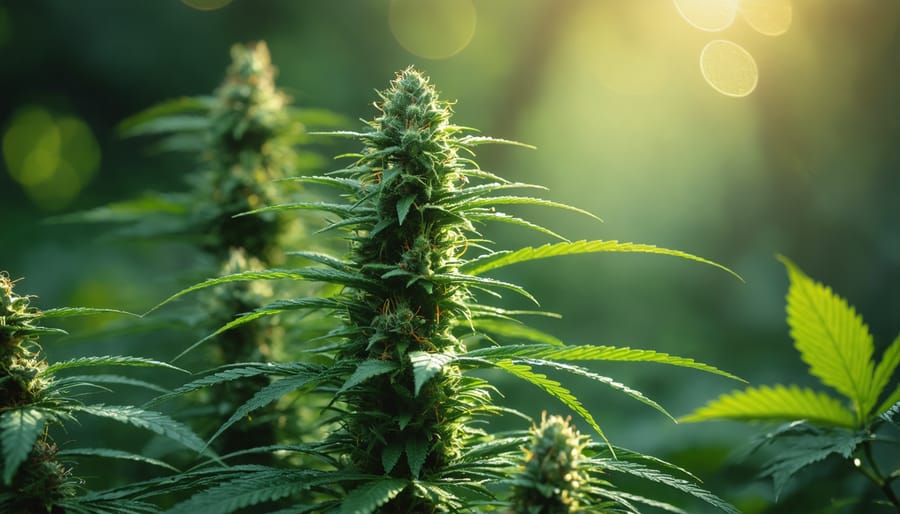 Person taking notes while conducting keyword research on laptop